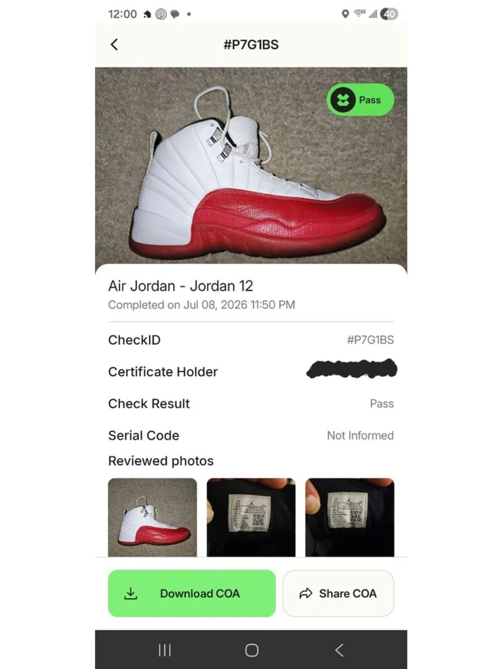 Jordan preloved  no